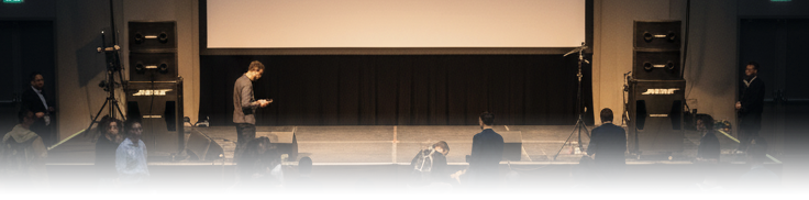 Bose 802 geluidsset klaar voor spoedlevering op evenement