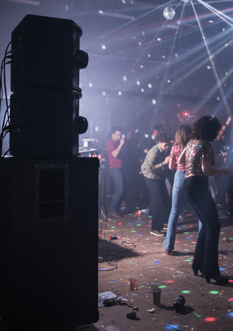 PA Systeem voor disco of themafeest